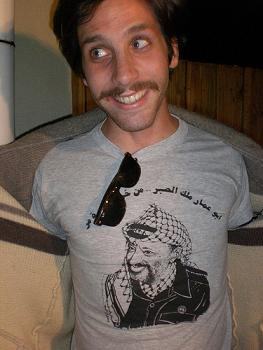 ironic stache