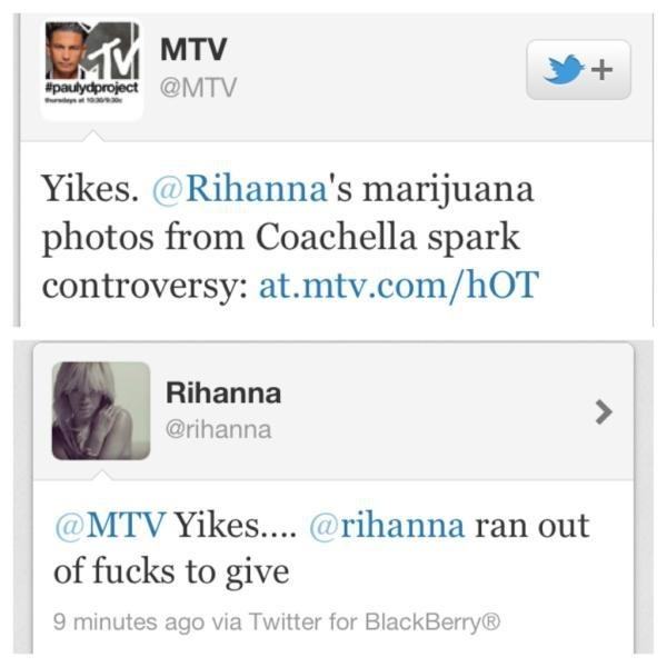 rihannatweet