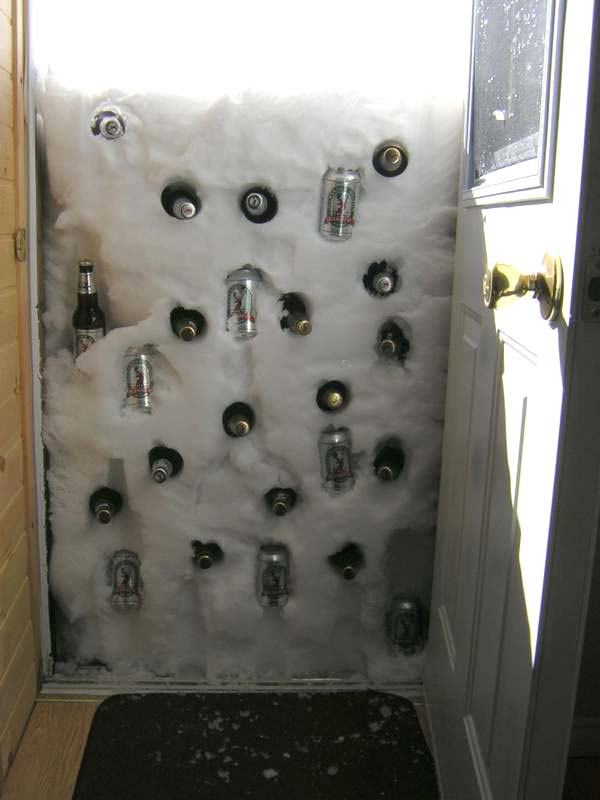 snowed in beer